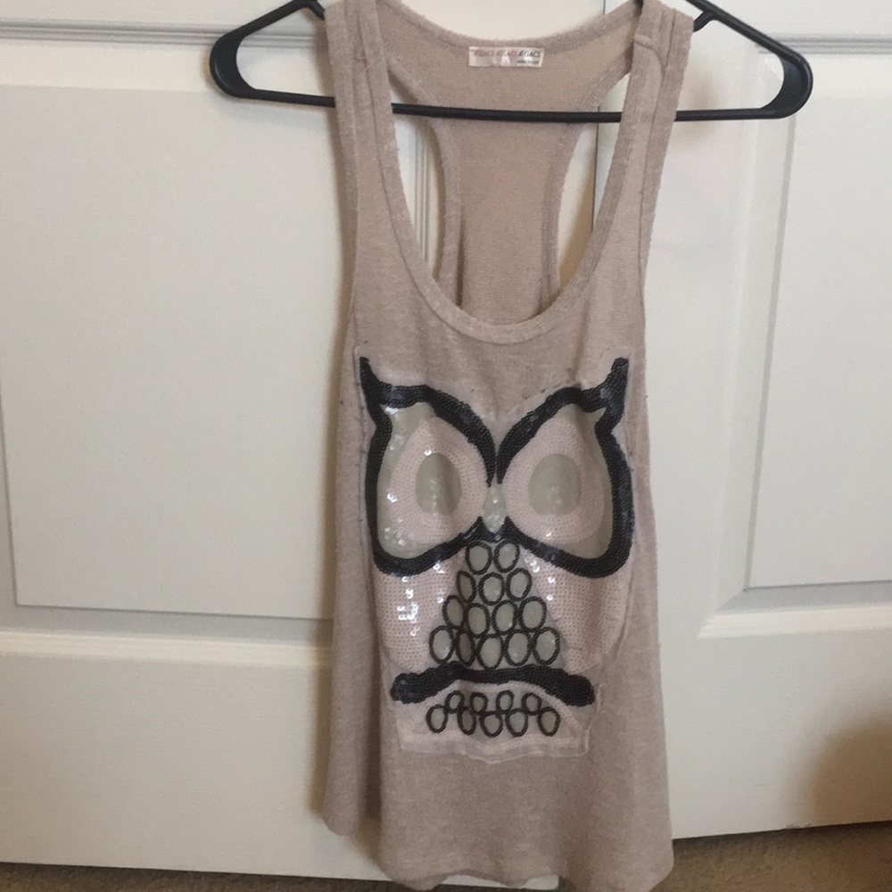 owl razor back tank